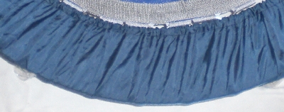 Frame Skirt - Blue