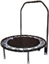 Folding Soft-Bounce rebounder-Black w/Stabilizing Bar